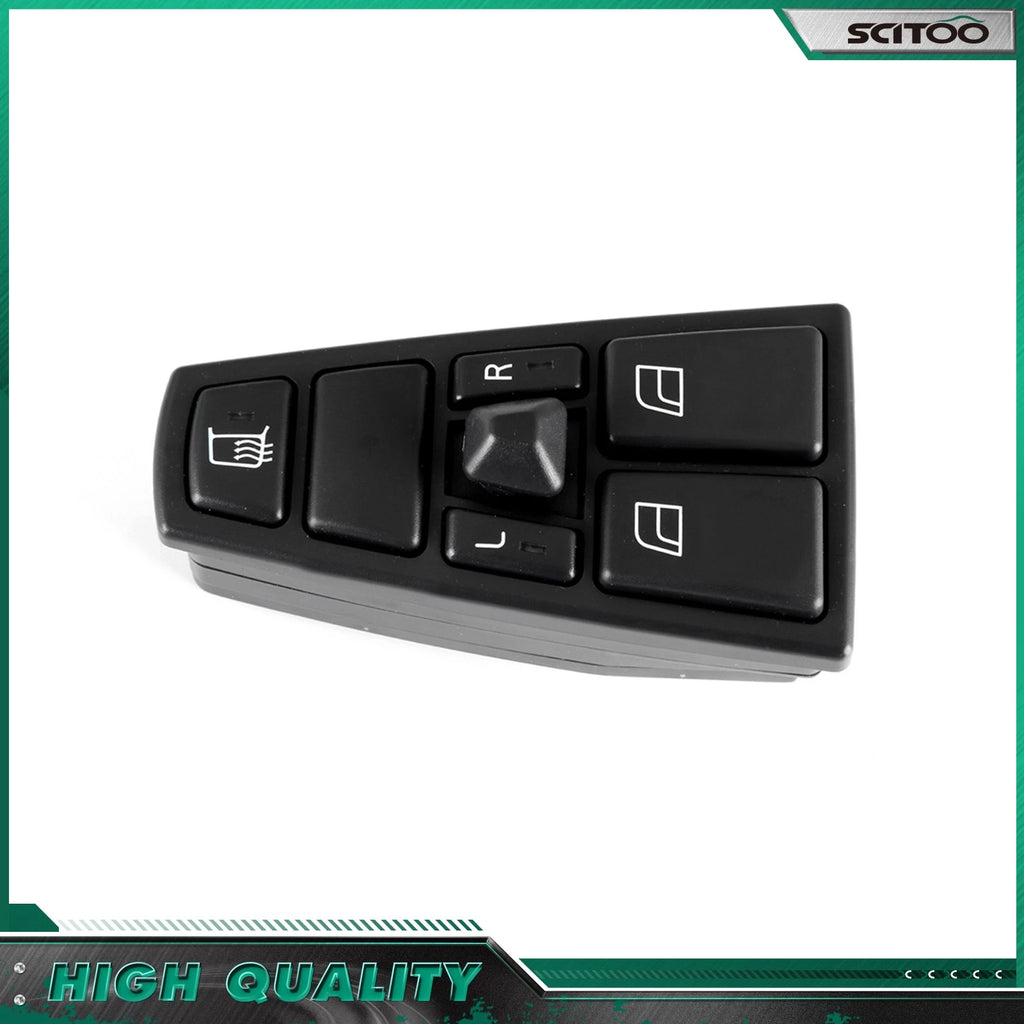Power Window Switch for Volvo VNL (2005–2016) Front Left, Manual Locks