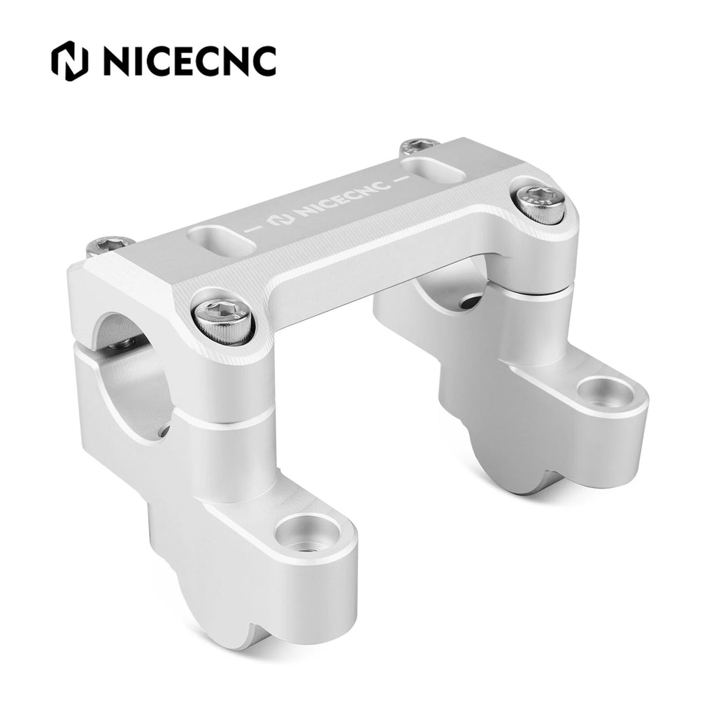 Handlebar Riser Clamp Adapter for BMW R1200GS (2013–2018) R1250GS (2019–2023)