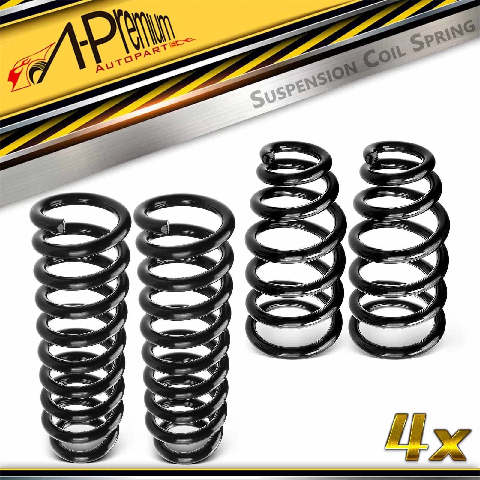 Set of 4 Coil Springs for Ford Expedition Lincoln Navigator (2007–2017)