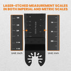 50x Oscillating Multi Tool Saw Blades for Universal Use (Metal, Wood, Plastic)