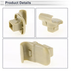 Sun Visor Holder Clip for Mazda 3 5 6 CX-7 CX-9 RX-8 MPV (No.LC6269261B77) Beige