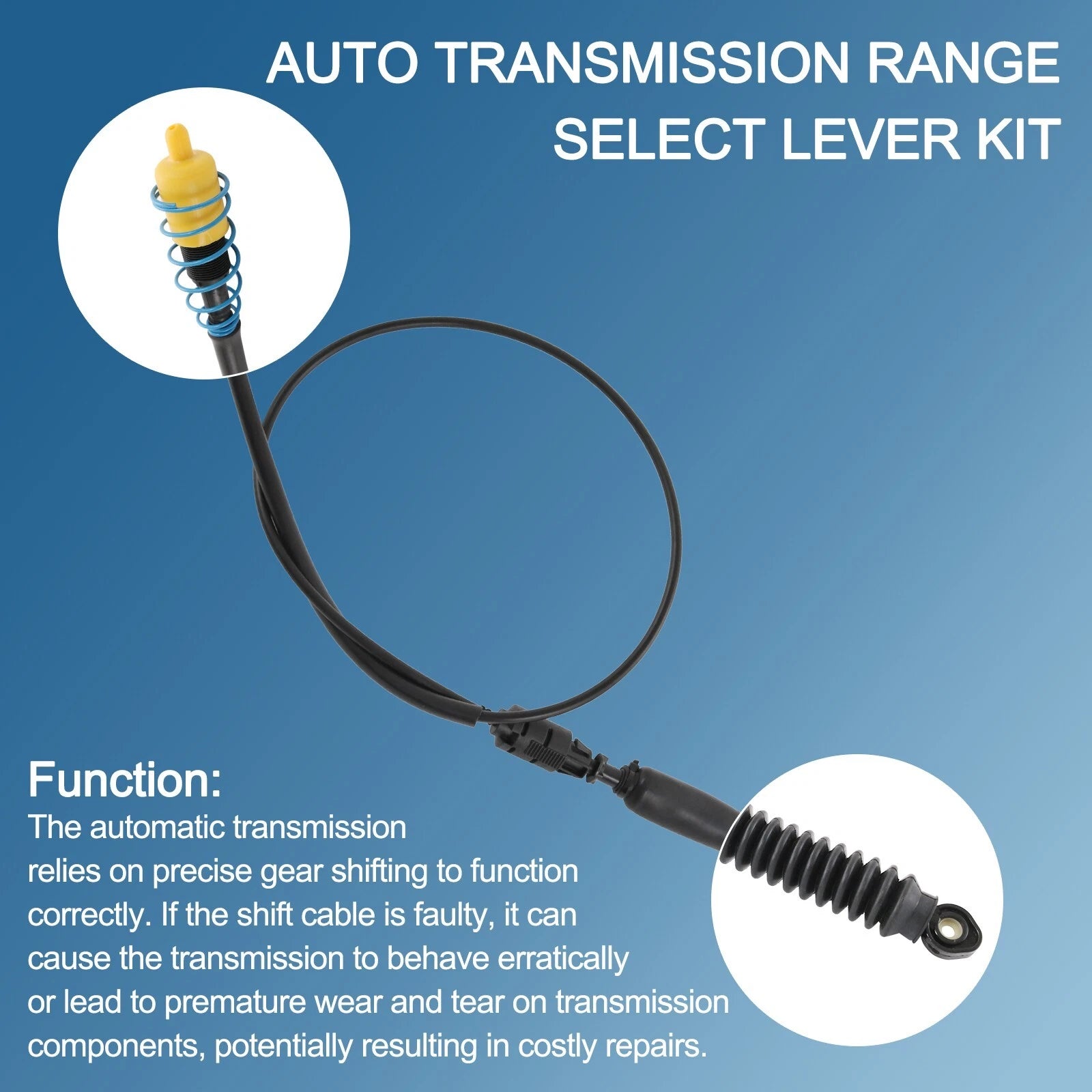 Automatic Transmission Shifter Cable for Chevrolet Silverado 1500 (2007-2013)