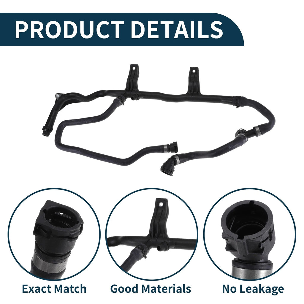Radiator Hose for BMW 1 Series E81 116i 120i (2007–2011) 17127548241