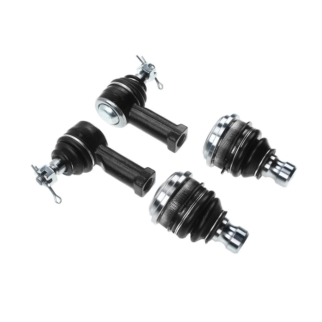 Set of 4 Front Lower Tie Rod Ends & Ball Joints for Chrysler Sebring