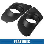 2 x Front Fog Light Grille Covers for Dodge Journey (2011-2019)