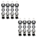 Set of 8 Bosch GDI Fuel Injectors for BMW F10 F12 F01 M5 M6 750i 4.4 V8