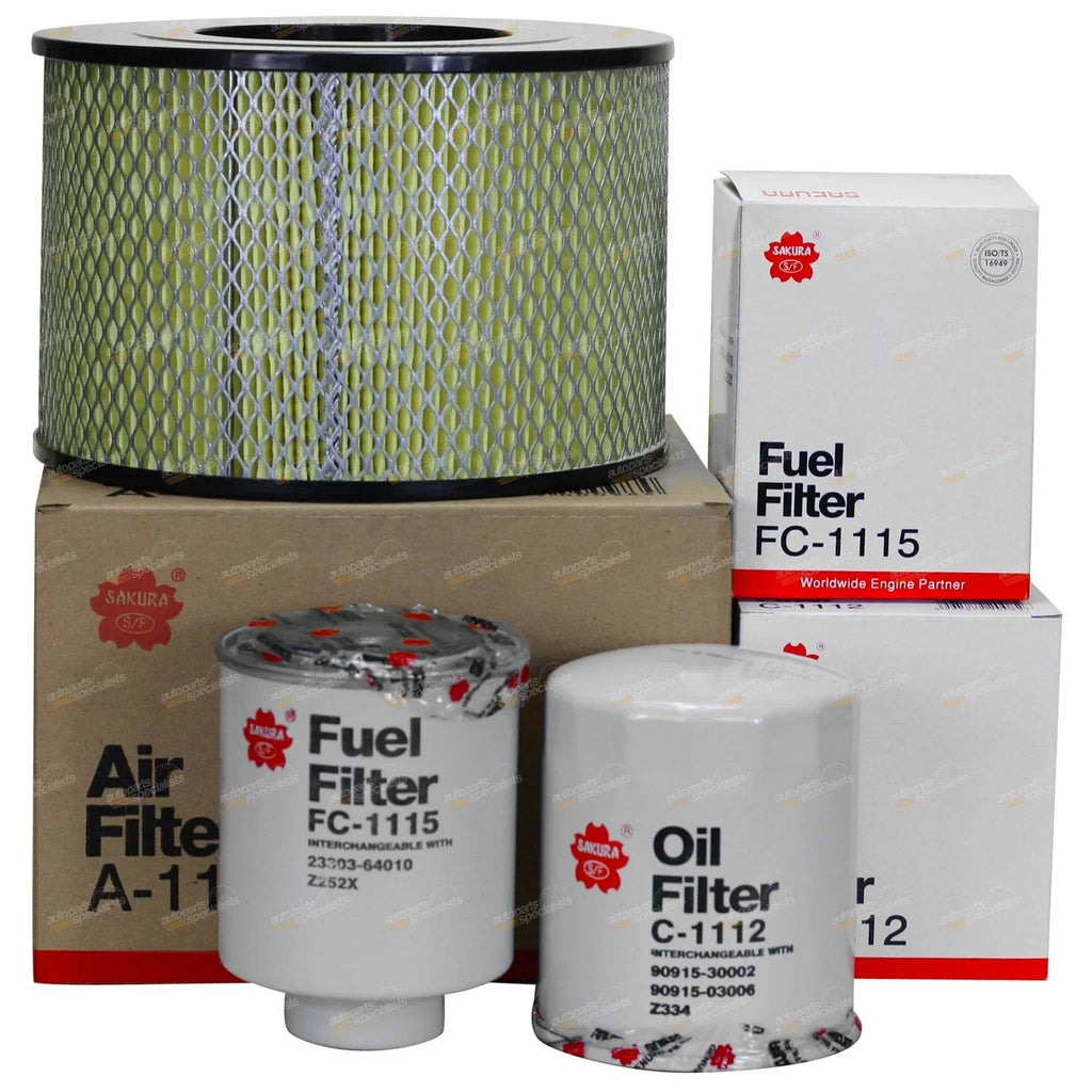 Oil Air Fuel Filter for Hilux KZN165 (1999–2005)