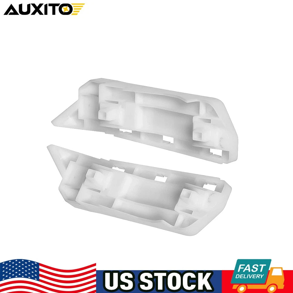 Front Bumper Bracket Pair for Honda Odyssey (2005–2010) OEM White