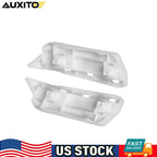 Front Bumper Bracket Pair for Honda Odyssey (2005–2010) OEM White