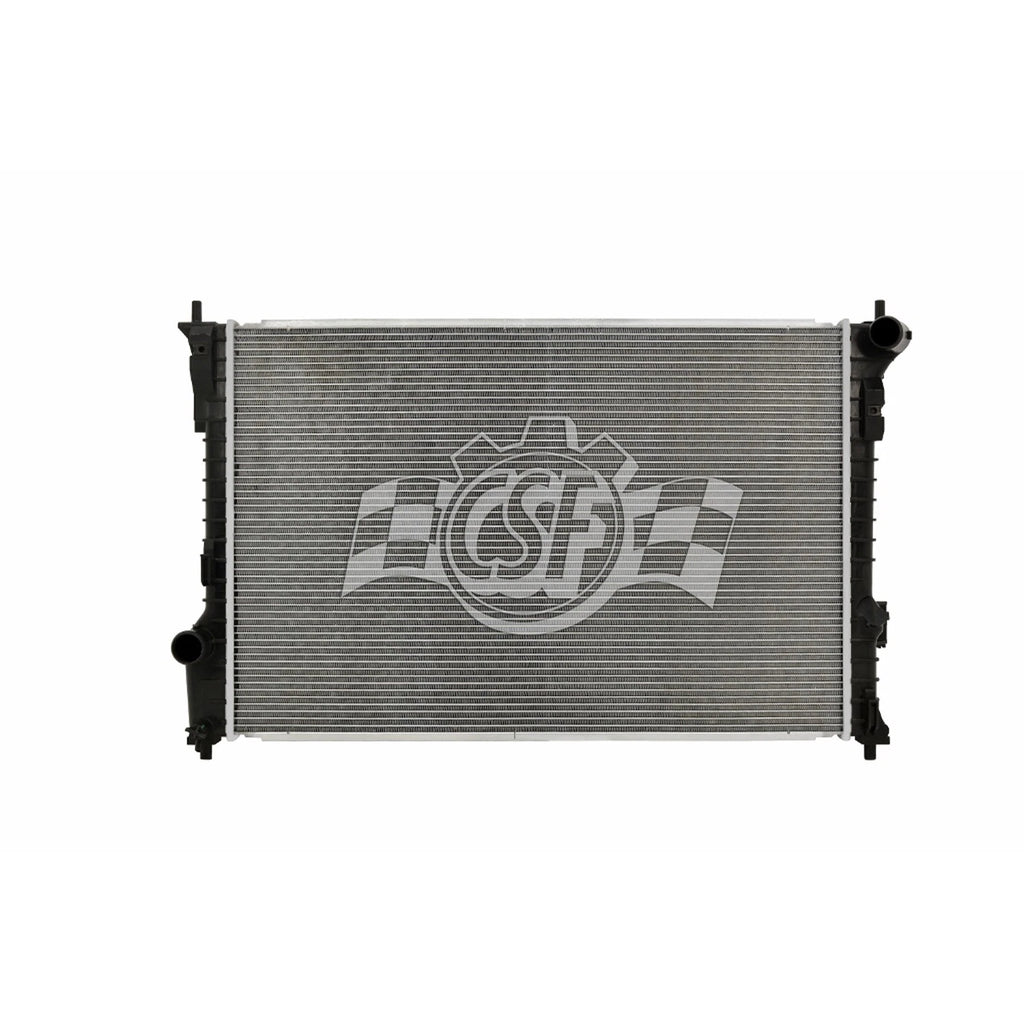 Replacement Plastic/Aluminum Radiator w/o Towing Package For 2013-2019 Ford Flex