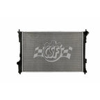 Replacement Plastic/Aluminum Radiator w/o Towing Package For 2013-2019 Ford Flex