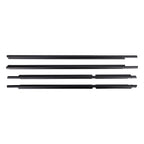 Set of 4 Window Weatherstrip Molding Trim Seals for Toyota 4Runner (2003–2009)