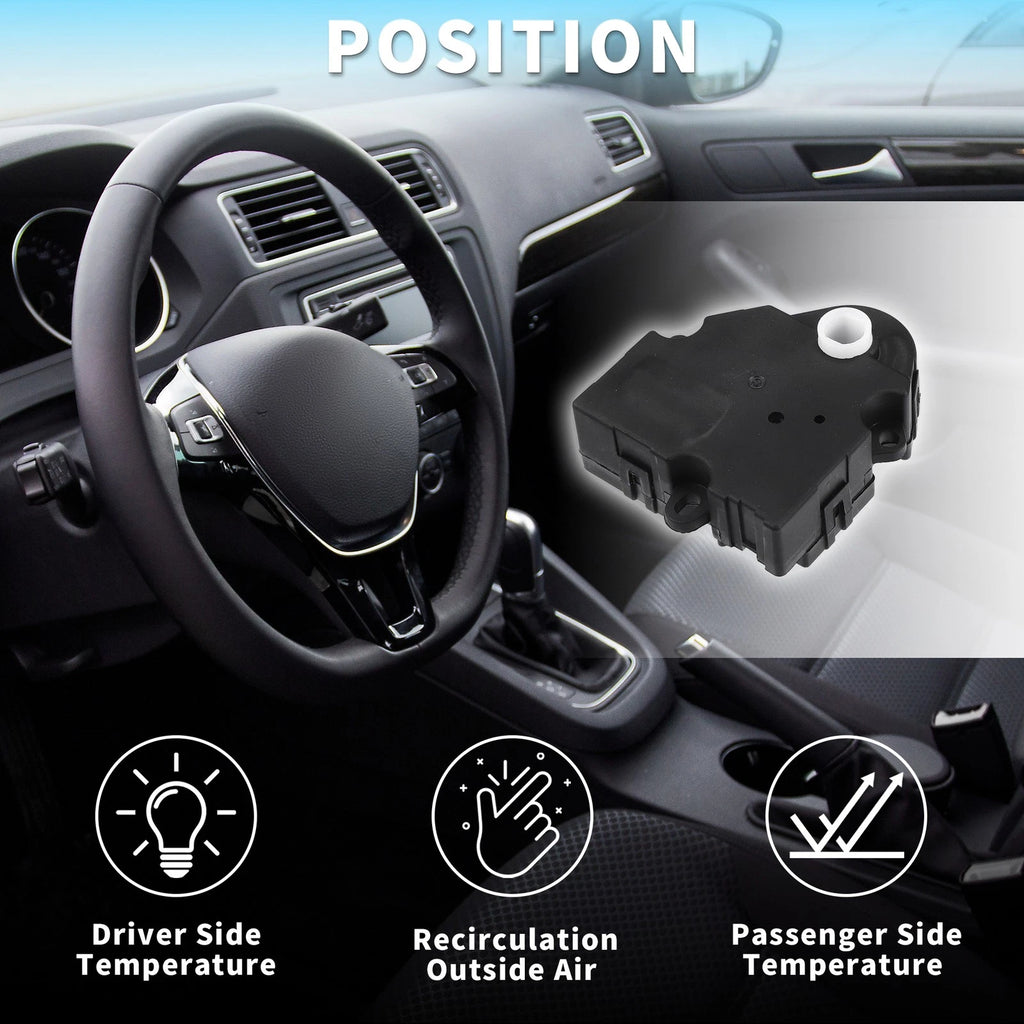 HVAC Heater Blend Door Control Actuator for Ford Fusion (2010–2012)