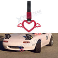 Tsurikawa Hanger Wing Heart Warning Ring for Japanese Car (—)