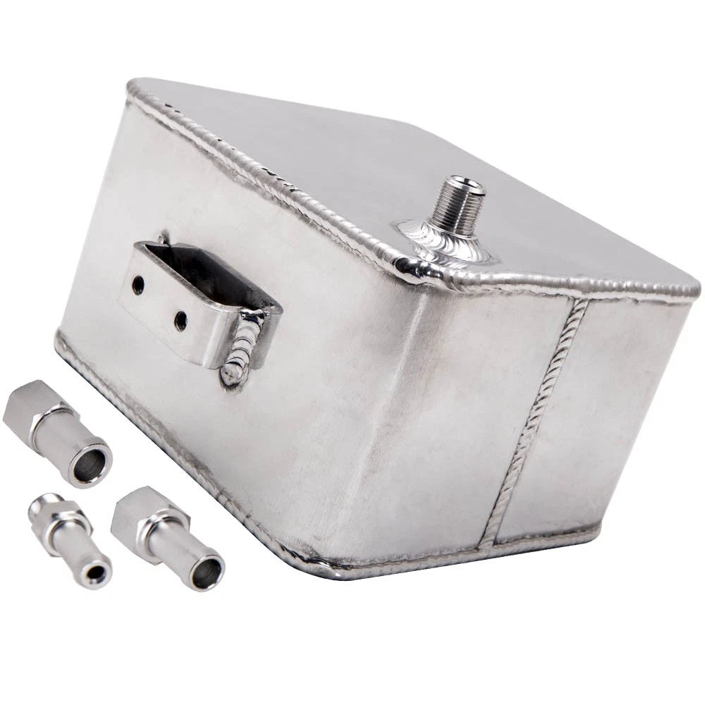 2.5L Aluminum Coolant Radiator Overflow Water Tank for Universal Applications