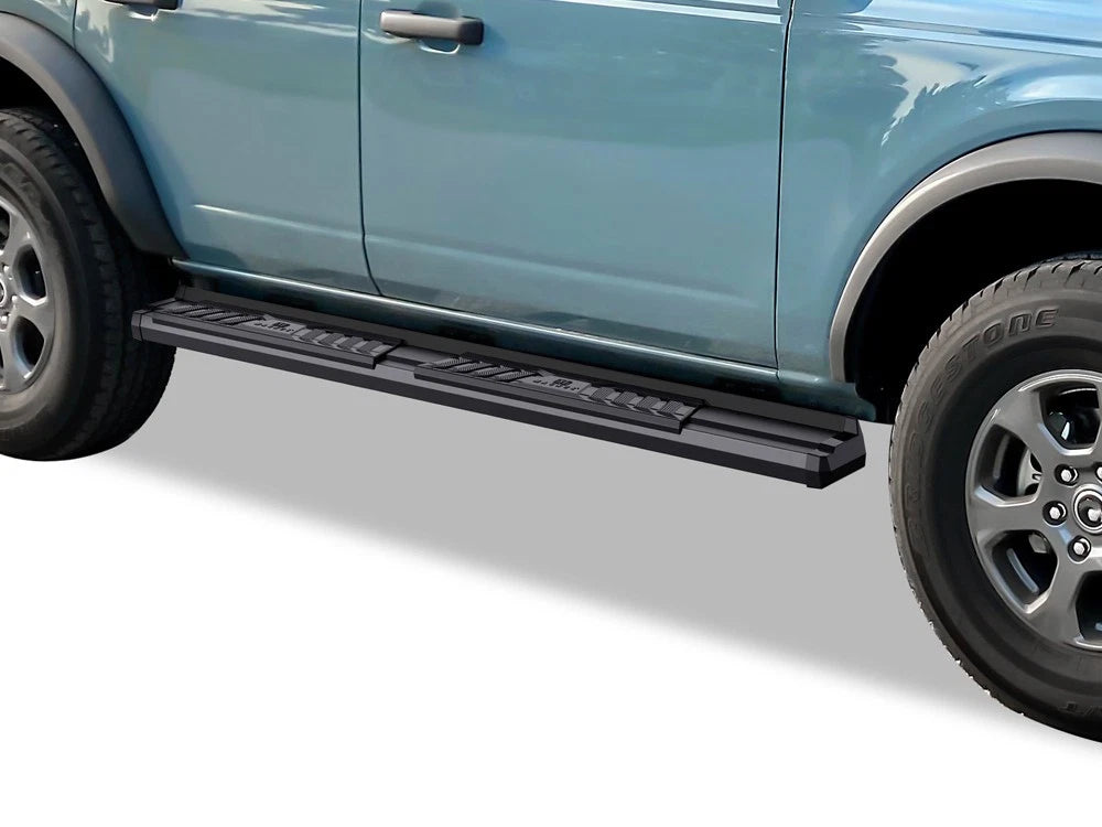 Running Boards for Ford Bronco 4-Door (2021-2026) - Black OE Style
