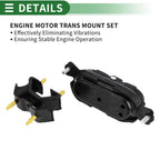Engine Motor Mount Set for Chevrolet Impala 