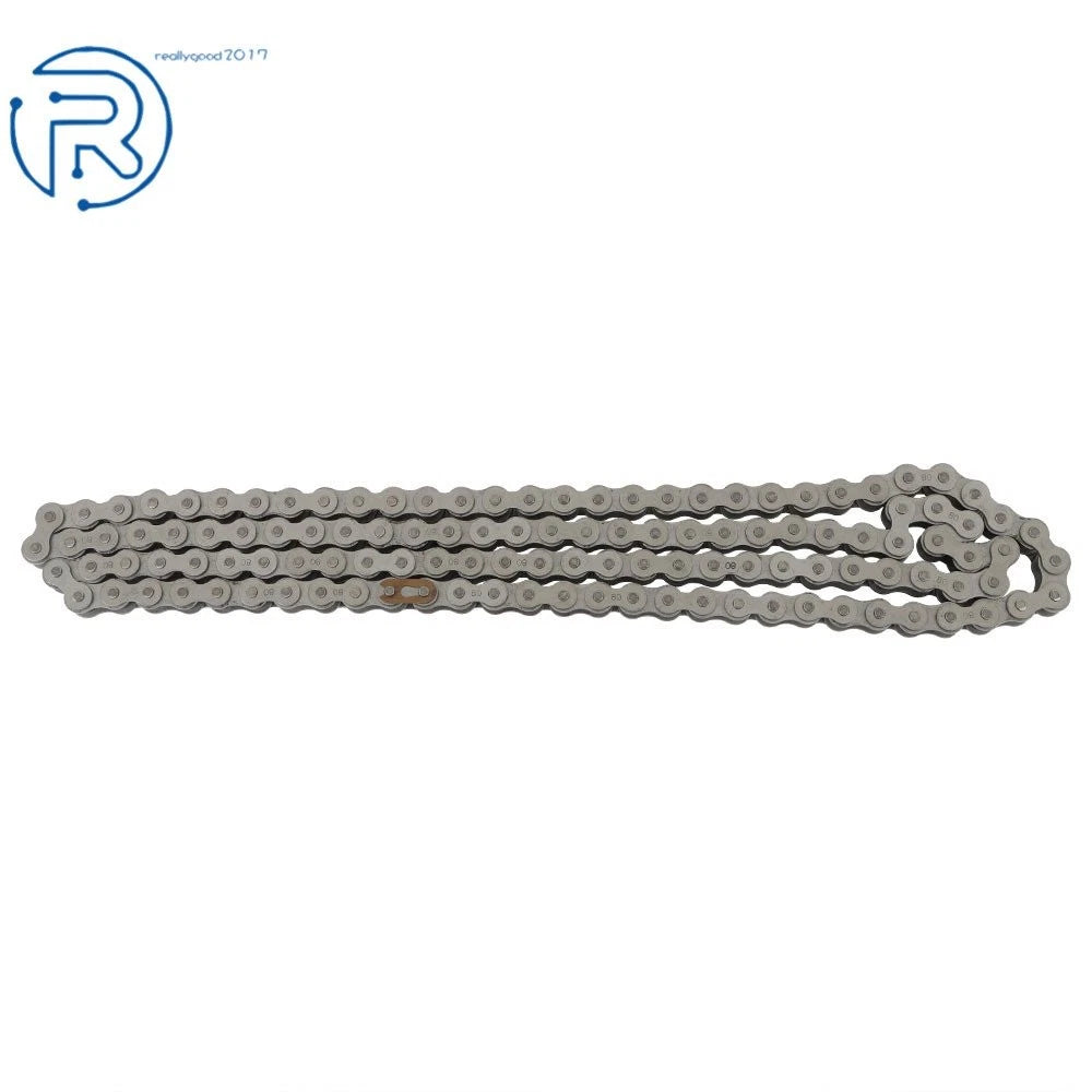 10 Feet of #80 Carbon Steel Roller Chain for Various Applications