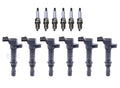 Ignition Coil & U-Groove Spark Plug Kit for Dodge Jeep Mitsubishi (6)