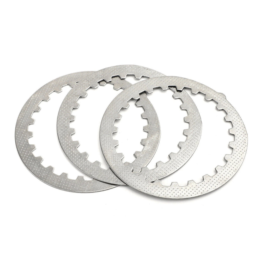 7x Steel Separator + 8x Clutch Friction Plate for Yamaha XJ550RH (1981–1983)