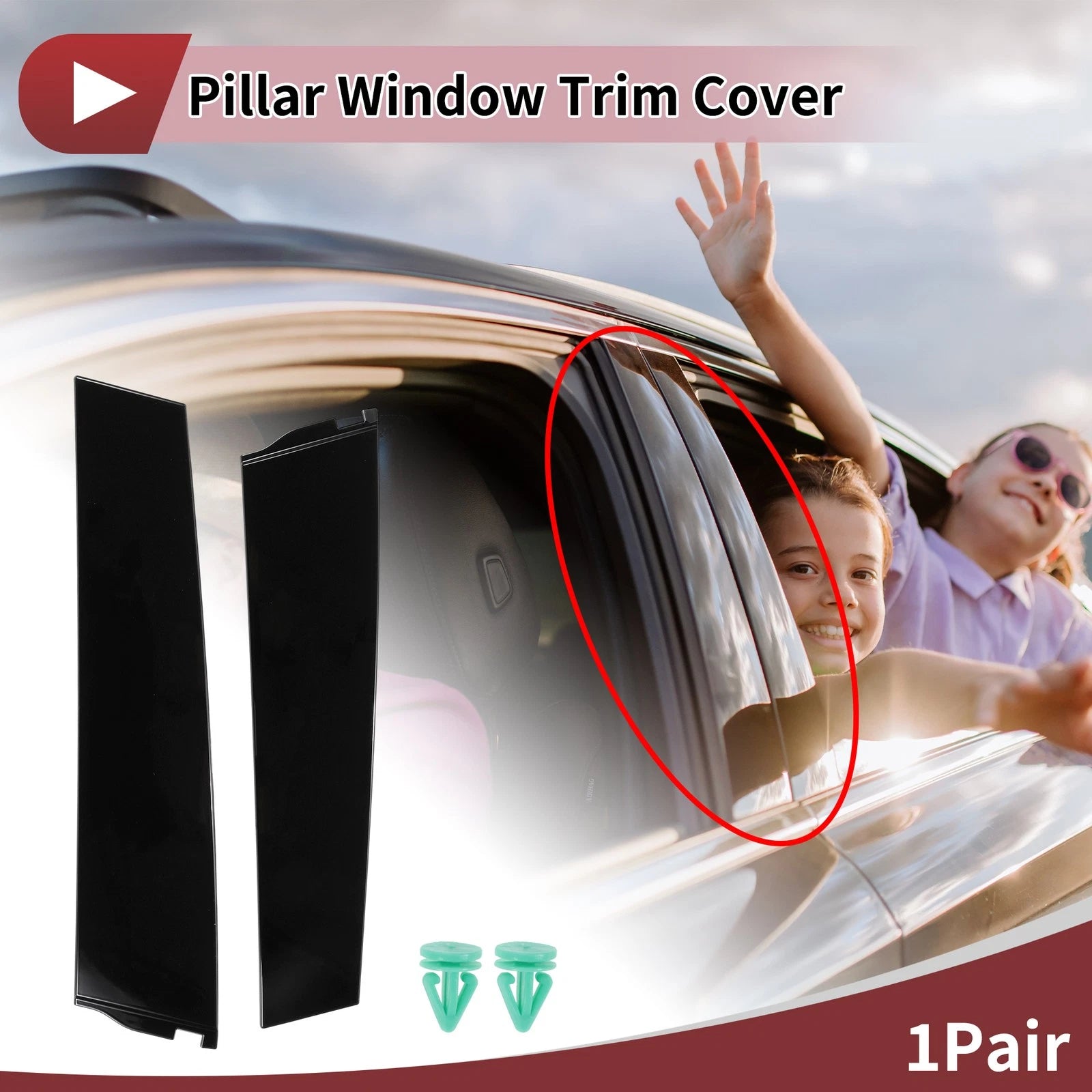 C Pillar Window Trim No. 926245/84263148 for Cadillac Escalade (2015–2018)