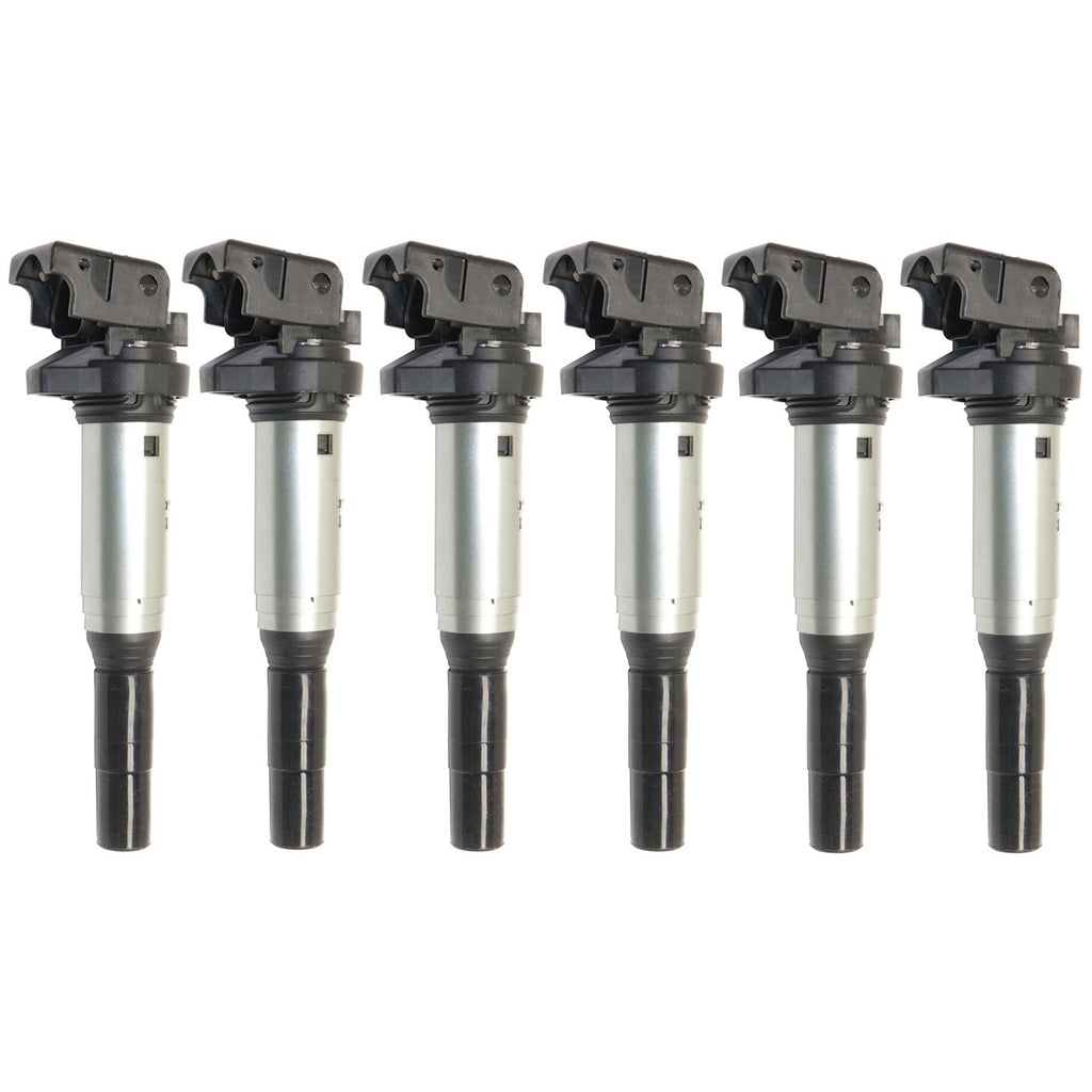 Ignition Coil Set of 6 for BMW X5, X3 (2003–2019)