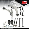 10Pc Suspension Control Arms Tie Rod Sway Bar Kit for Nissan Altima (2007–2012)