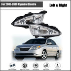 Fog Lights for Hyundai Elantra (2007–2010) with Wiring Kit & Switch