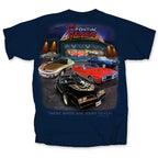 Showroom Navy Blue T-Shirt for Pontiac Firebird Trans Am (2005–2015)