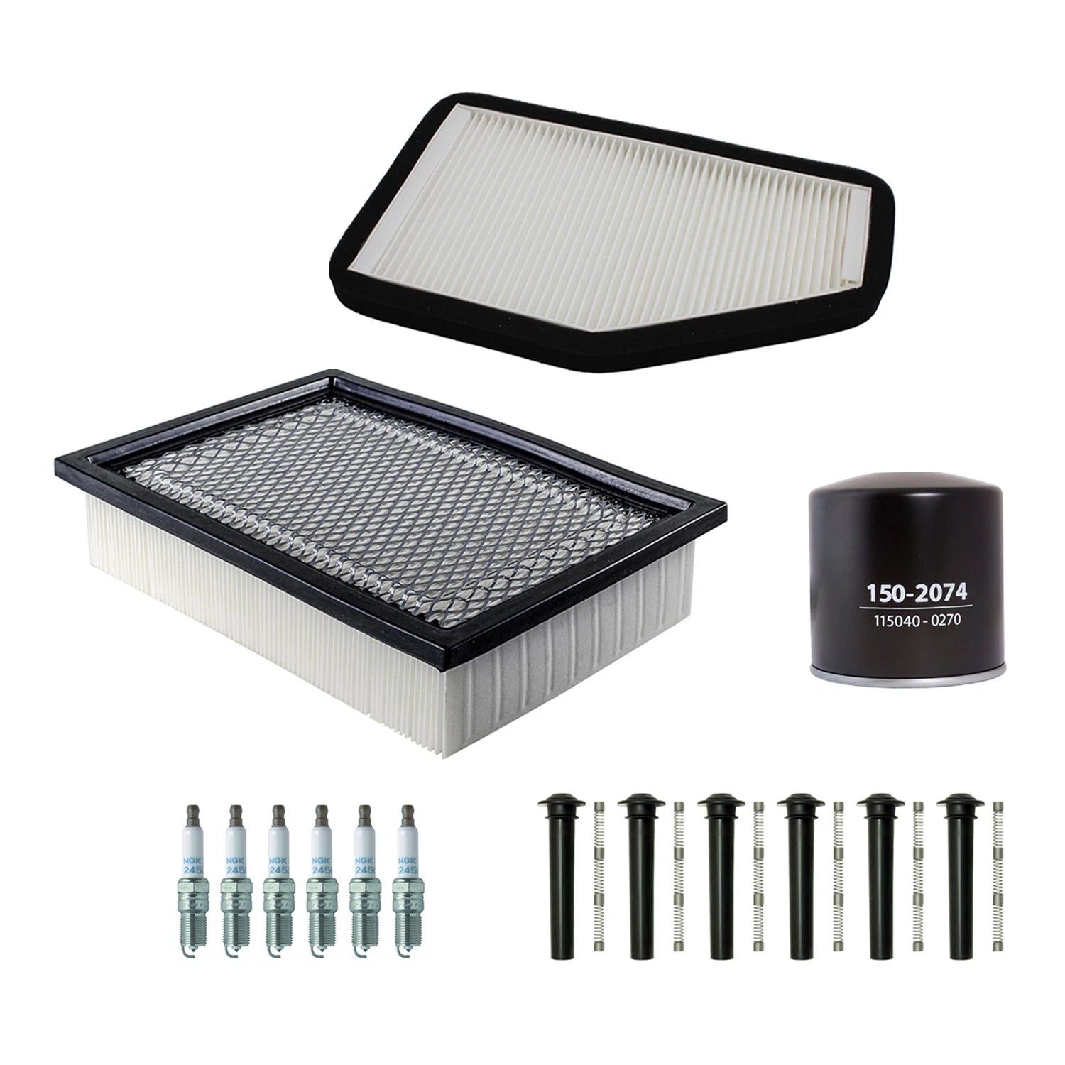 Tune Up Kit with 6 NGK Spark Plugs & Boots for Ford Tribute (2001–2008)