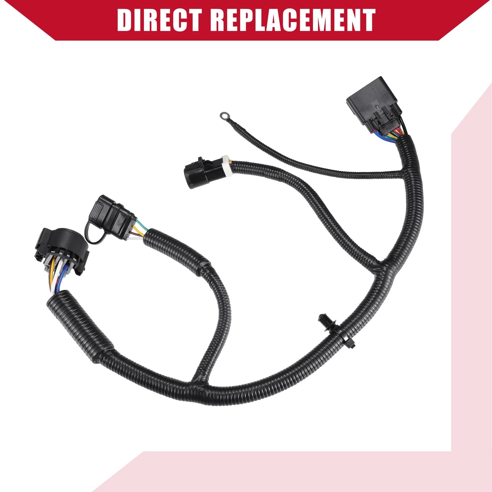 Trailer Connector Wiring Harness for Ford F-150, Lincoln Mark LT (2004–2008)