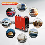 2KW-5KW Diesel Air Parking Heater 12V for Motorhomes Caravans Trucks