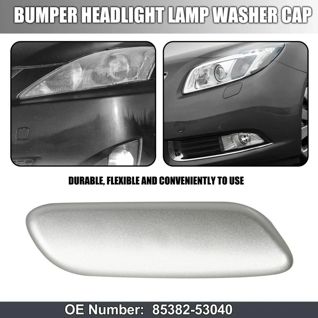 Right Headlight Nozzle Cover for LEXUS IS250 IS300 (2006-2008) Silver Tone