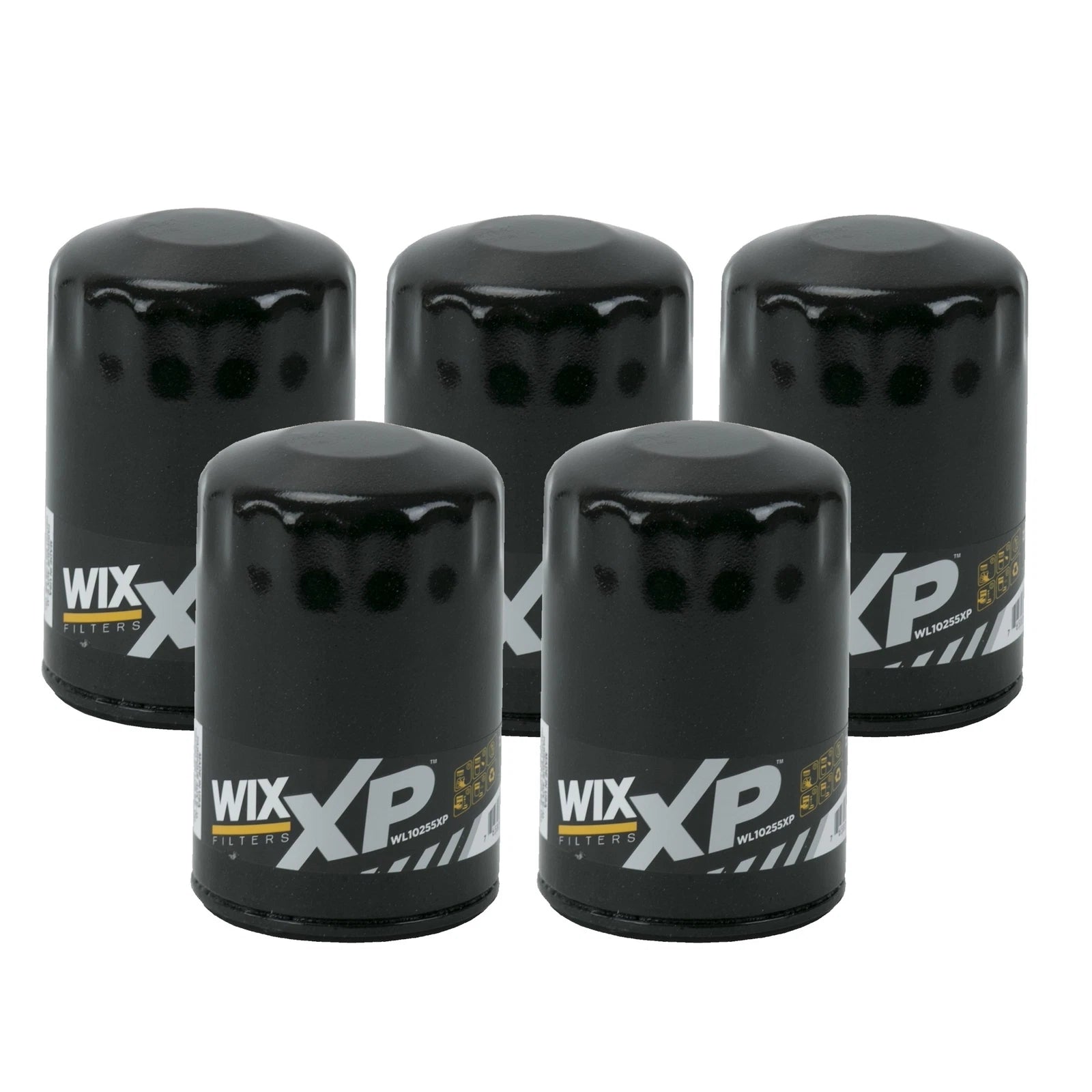 Set of 5 Wix XP Engine Motor Oil Filters for Buick Cadillac Chevrolet GMC