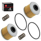 Oil Filter w/ O-Ring Spring 2PCS for Honda CRF150R CRF150RB (2012–2024)