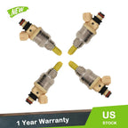 Set of 4 Injectors for Suzuki Sidekick Tracker X-90 (1992–1998)