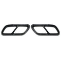 Rear Exhaust Muffler Tail Pipe Covers for Mercedes Benz C-Class (2022-2023)