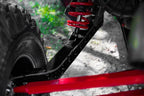 Rear Trailing Arms for Polaris RZR XP Turbo S (2018–2023) - Black