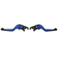 Blue Extendable Brake Clutch Levers for Ducati Panigale (899-1299, V2)