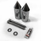 Chrome Spike Frame Sliders for Honda CBR 600 (1991–1998)