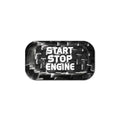 Carbon Engine Start Stop Button Sticker for Volvo V40 V60 S60 S60L XC60 S80L (2012–2020)