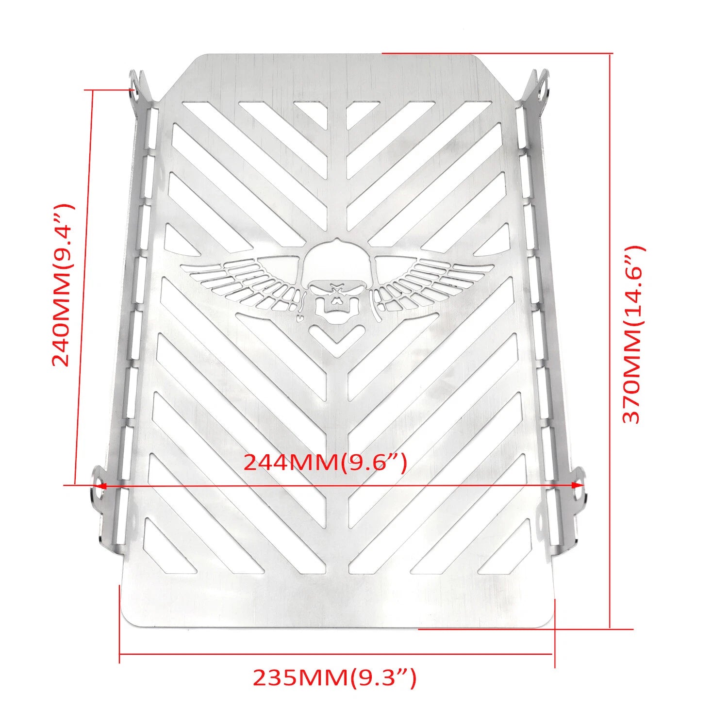 Radiator Grille Cover Guard for Kawasaki Vulcan VN 1500 (1996–2008)