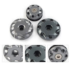 3X CNC Frame Hole Covers Fairing Bolts Caps for Kawasaki Ninja 1000 Z1000 Z1000SX