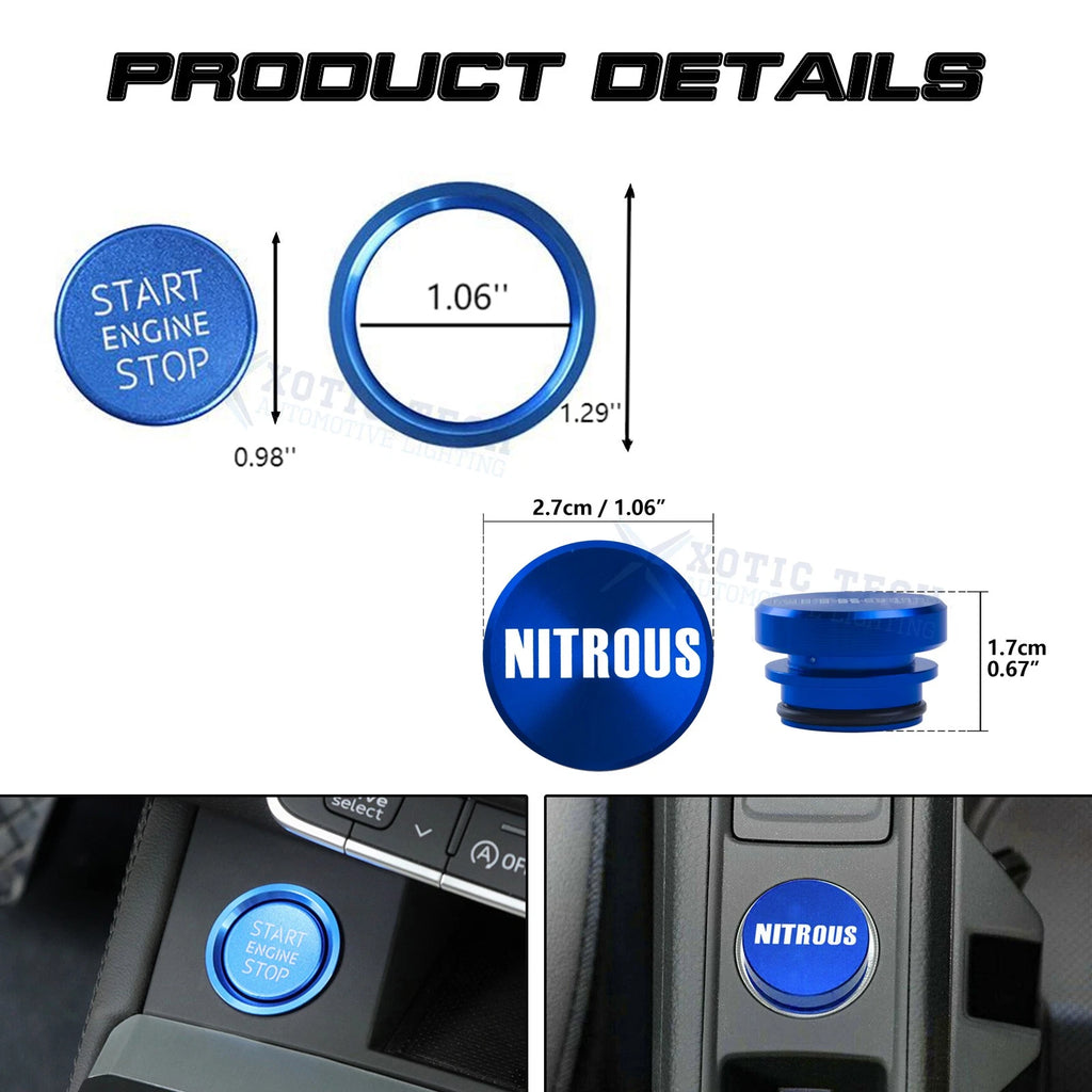 Nitrous Button Trim for Audi A4 (2009-2016)