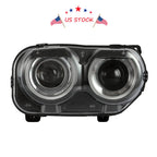 Set of 2 Headlights for Dodge Challenger (2015-2019)