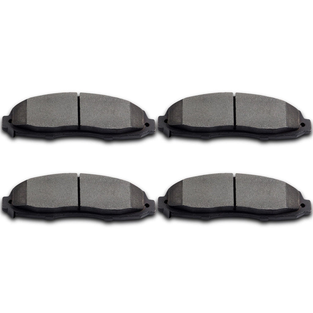 Set of 4 Ceramic Brake Pads for Ford F-150, Lincoln Blackwood