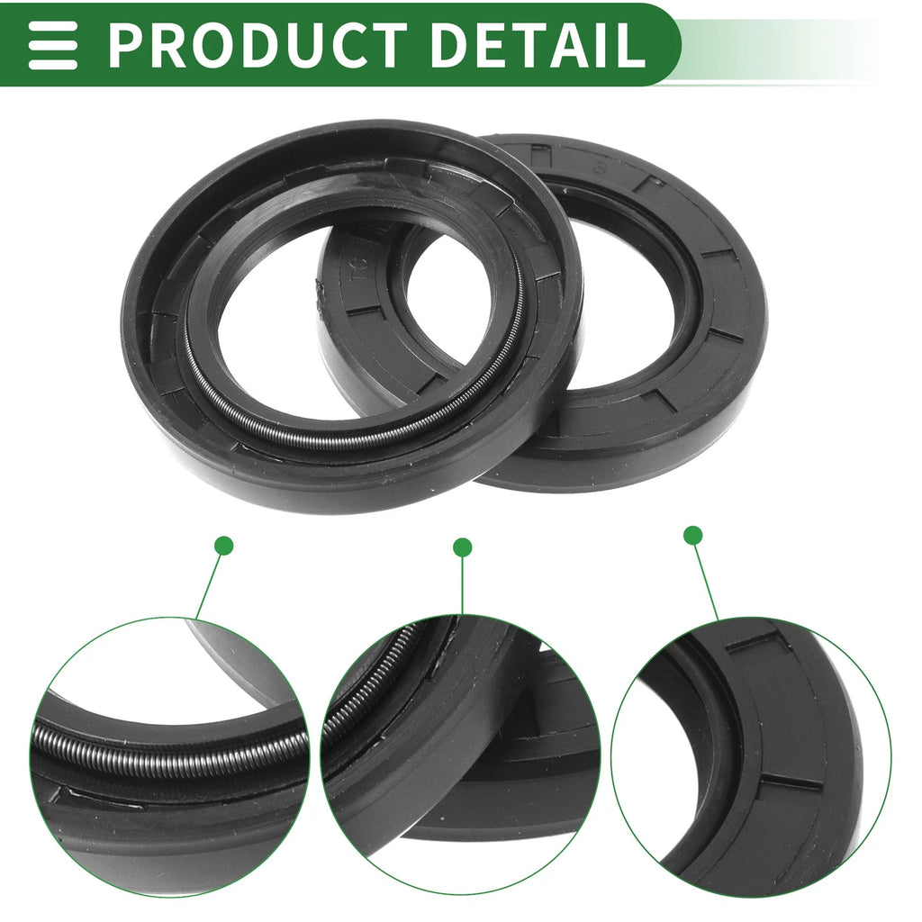 Set of 5 Oil Seal Rotary Shaft Seal NBR Rubber 35x56x8mm