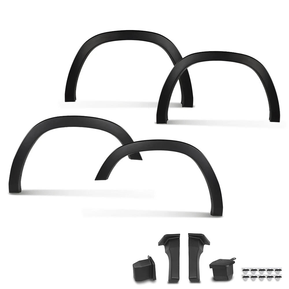 Set of 4 Fender Flares for Dodge Ram 1500 (2019–2024)