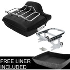 Chopped Trunk Pad Mount Rack for Harley Road Glide King (1997–2008)