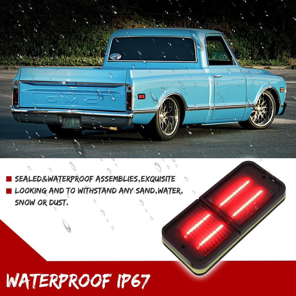 LED Rear Side Marker Lights for Chevrolet GMC C/K Trucks Suburban (1968–1972)